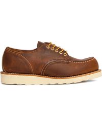 Red Wing - 8077 Shop Moc Oxford, Copper Rough & Tough - Lyst