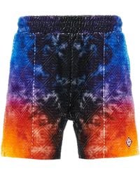 CASABLANCA - 'The Gradient Towelling' Bermuda Shorts - Lyst