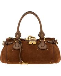 Chloé - Suede Paddington Shopping Bag - Lyst