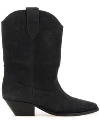 Isabel Marant - Duerto Suede Bootie - Lyst