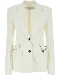 JW Anderson - Stretch Blend Blazer - Lyst