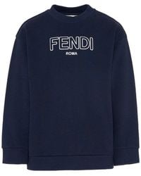 Fendi - Jersey With Logo - Lyst
