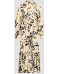 Etro - Midi Dress - Lyst