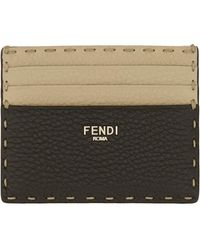 Fendi - Card Holder "saddlery" - Lyst