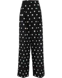 Fendi - Relaxed Flat Front Pant - Lyst
