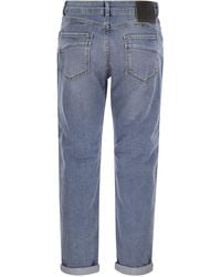 Sportmax - Navata Perfect Fit Denim Met Vriendlijn - Lyst