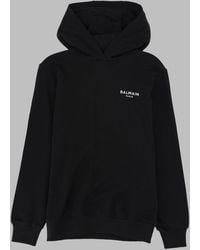 Balmain - Mini Textured Sweatshirt For Kids - Lyst