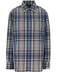 Golden Goose - Oversized Checks Shirt - Lyst