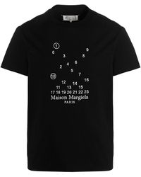 Maison Margiela - Logo Embroidery T Shirt - Lyst