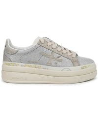 Premiata - Textured Claudia Sneakers - Lyst