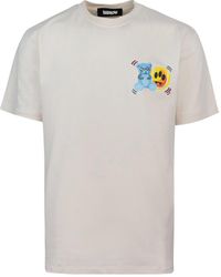 Barrow - T -shirt Bianca Mini Orsetto - Lyst