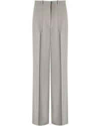 Elisabetta Franchi - Pearl Wide Leg Trousers - Lyst