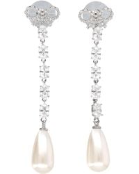 Self-Portrait - Accessori Per Autoritratto Argento - Lyst