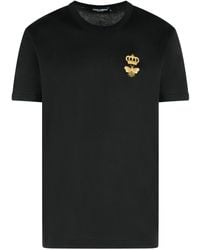 Dolce & Gabbana - Viscose Blend T-Shirt - Lyst