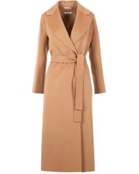 Max Mara - Coats Camel - Lyst