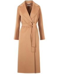Max Mara - Coats Camel - Lyst