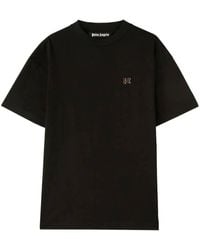 Palm Angels - PMAA072 R24 Jer005 Man Black T Wish and Polo - Lyst
