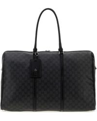 Gucci - Gg Canvas Essence Classic Travel Bag - Lyst