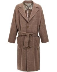 Etro - Single-Breasted Wool Coat - Lyst