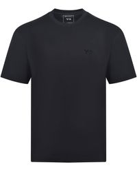 Y-3 - T -Shirt aus einer Baumwollmischung - Lyst