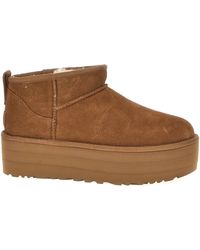 UGG - Classic Ultra Mini Ankle Boots - Lyst