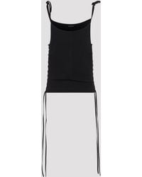 Balenciaga - Lace-Up Tank Top - Lyst