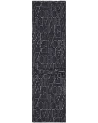 Emporio Armani - Bufandas negras - Lyst