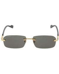Gucci - Gafas de sol GG1221 S 001 Gold Black Grey /16/140 - Lyst