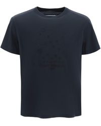 Maison Margiela - Camiseta de logotipo bordado de - Lyst