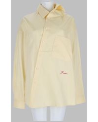 Jacquemus - Cropped Cotton Shirt - Lyst