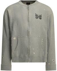 Needles - "Deconstructed" Zippered Sweatshirt - Lyst