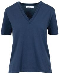 Grifoni - T-shirts et polos bleu - Lyst