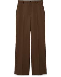 Gucci - Wide-Leg Trousers Polyester - Lyst