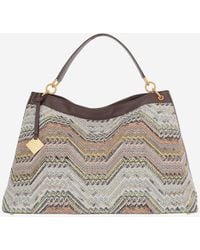 Missoni - Chevron Pattern Bag - Lyst