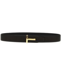 Tom Ford - Ceinture réversible du logo Buckle - Lyst