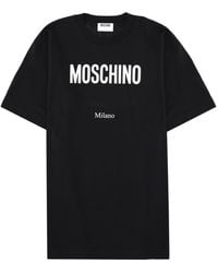 Moschino - Crew Neck T-Shirt - Lyst