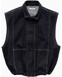 1989 STUDIO - Denim Vest Dark - Lyst