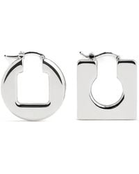 Jacquemus - Orecchini Di 'Les Boucles Rond Carré - Lyst