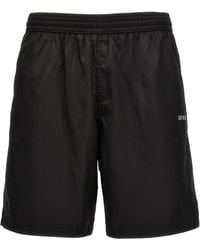 Off-White c/o Virgil Abloh - Zwembroek Met Print - Lyst