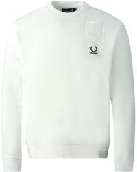 Fred Perry Crew neck sweaters for Men | Online Sale up to 55% off | Lyst