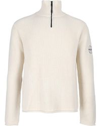 Murphy & Nye - Whisper Fender High-Neck Half-Zip Sweater - Lyst