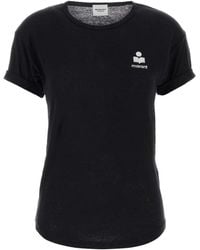 Isabel Marant - Linen Koldia T-Shirt - Lyst
