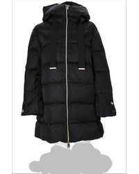 Herno - A-Shape Quilted Adjustable Down Coat - Lyst