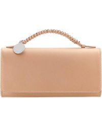 Stella McCartney - Falabella Clutch Bag Eco Satin - Lyst