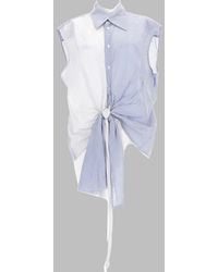 Mrz - Sleeveless Mini Shirt For - Lyst