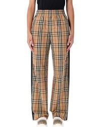 Burberry - Hosen beige - Lyst