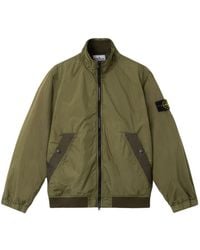 Stone Island - Wool And Nylon Bomber Jacket - Lyst