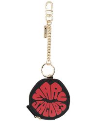 Marc Jacobs - Logo Chain Bag Charm Keyring - Lyst