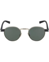 Saint Laurent - Occhiali Da Sole Rotondi - Lyst