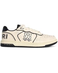 Amiri - 'Newport' Elfenbeinweiße Lear Blend-Sneaker - Lyst